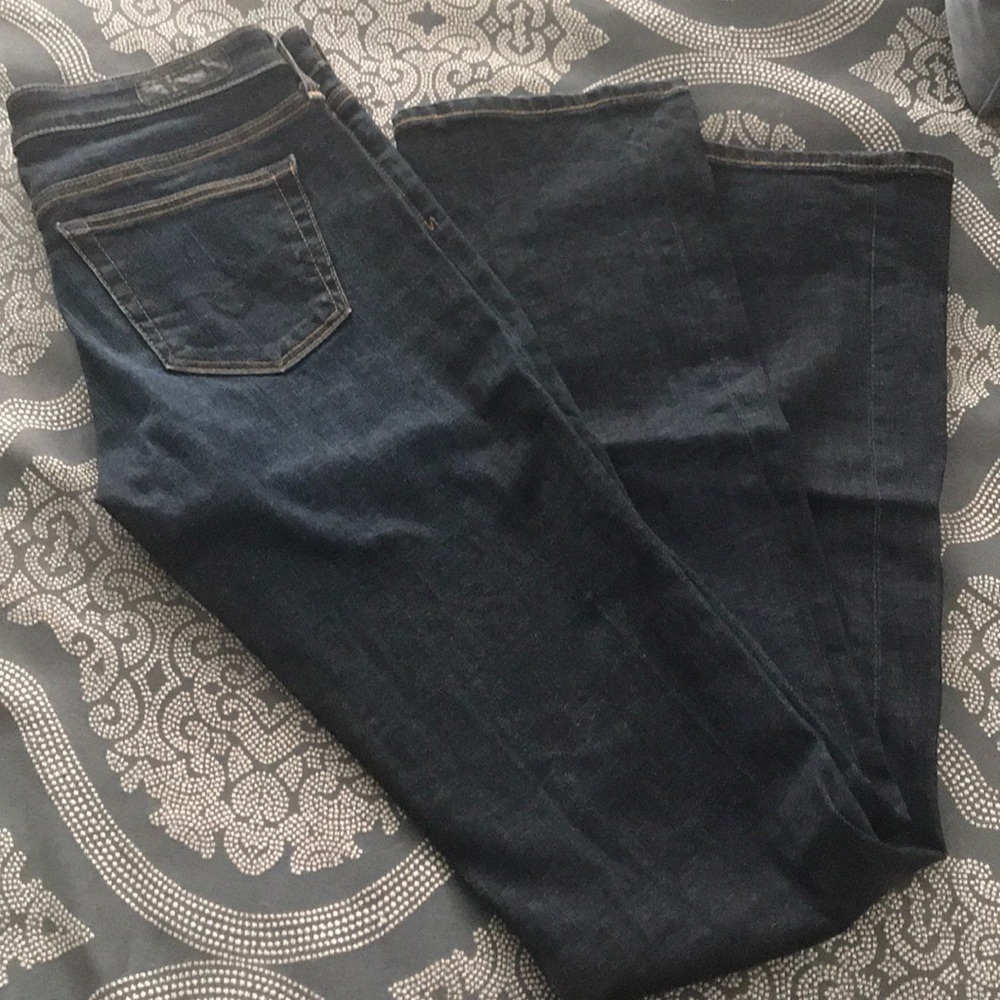 Slim boot dark wash jeans